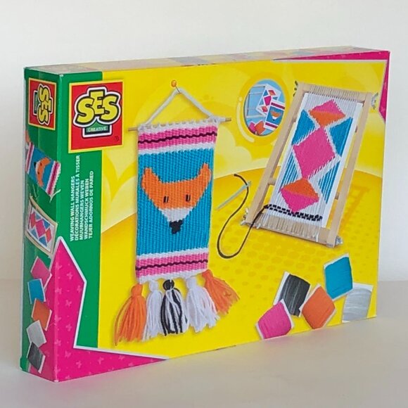 New in Box SES Creative Wall Hangings Weaving For Age 6+ - Picture 6 of 16